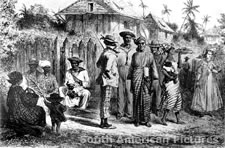 fgfa0028 people of Cayenne in the 1860s